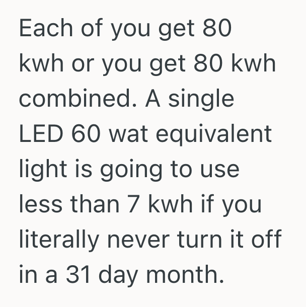 Screenshot 2025 06 04 at 2.32.55 PM Her Roommate Keeps Wasting Their Electricity Allowance, So She Lied And Said She Doesnt Have The Money To Contribute To A Top Up